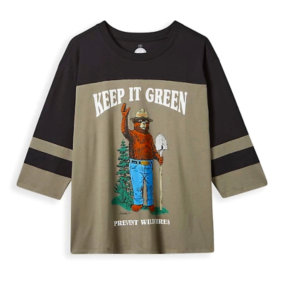 Smokey Bear Classic Fit Crew torrid 1 shirt